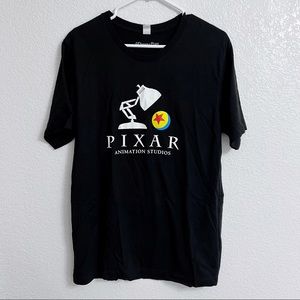 Disney Pixar Animation Studios Men’s L T-Shirt Black